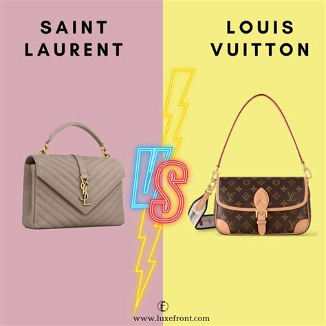 ysl vs lv which is better|louis vuitton vs YSL brands.